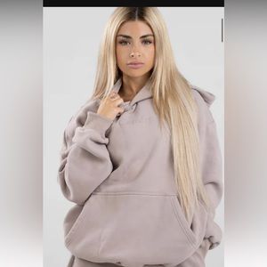 Comfrt light pink hoodie